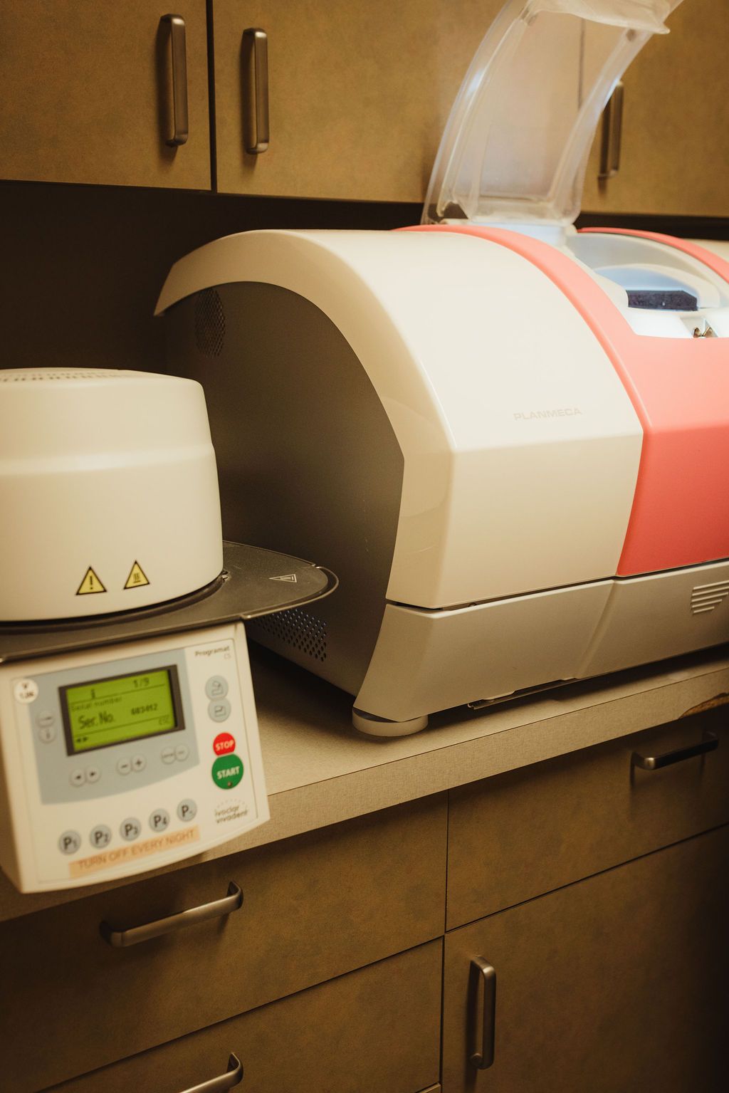 Dental laboratory scanning equipment at All Smiles Dentistry workstation